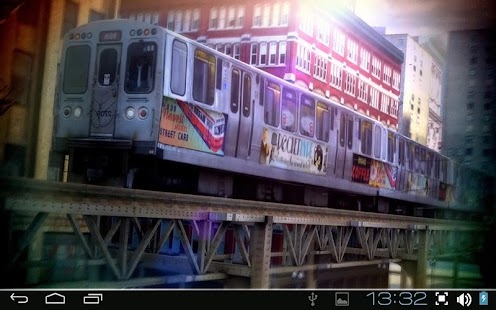 Captura de tela do papel de parede ao vivo do Chicago 3D Pro