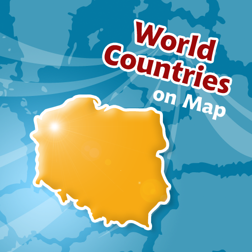 Countries Location Maps Quiz  Icon