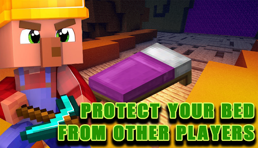 Android application Mod bedwars Minecraft PE screenshort