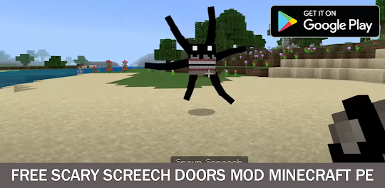 Scary Screech doors for Mcpe