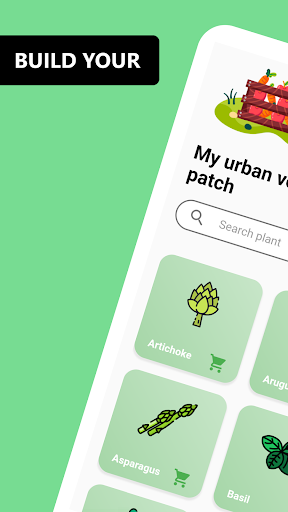 Android application My Urban Vegetable Patch screenshort