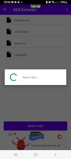 Deb File Opener & Extractor Screen 3