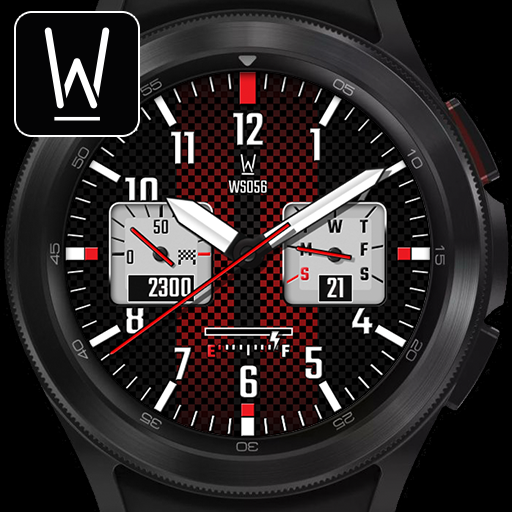 WS056 – RACING Watch Face Logo