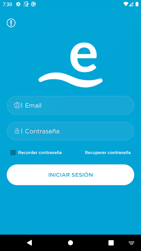Android application Espaigua screenshort