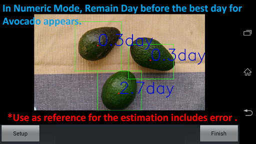 Android application Avocado Checker screenshort