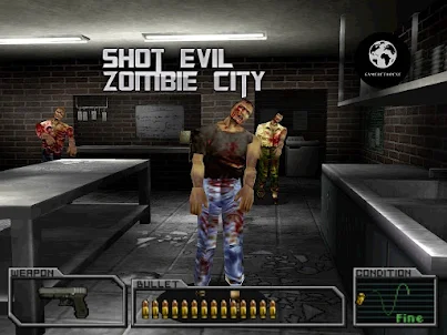 Disparo ciudad zombie psX