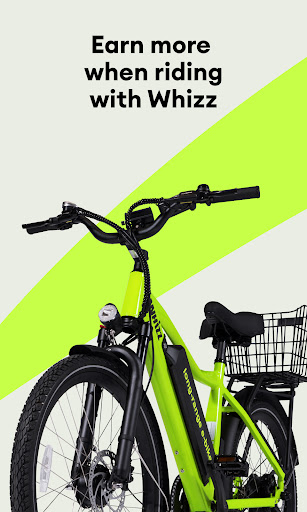 Android application Whizz — e-bike rental service screenshort