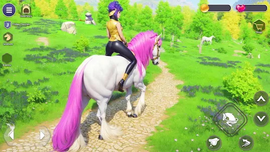 Wild Fantasy Fairy Horse Sim