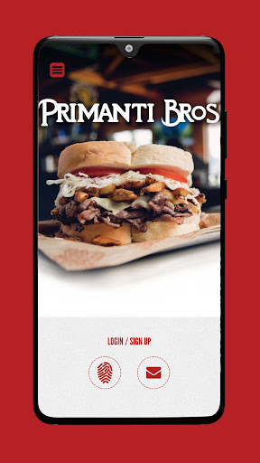 Android application Primanti Bros. FanFare Rewards screenshort