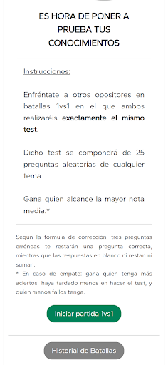 Android application EstudianTest screenshort