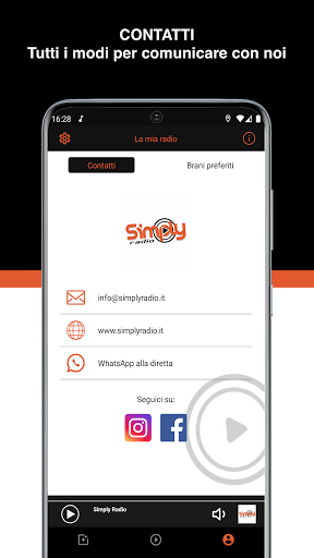 SIMPLY RADIO Screen 3