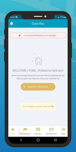 Dana Bay Tenant Screen 3