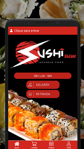 Android application Restaurante Sushibar screenshort