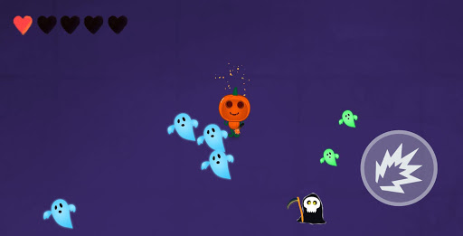 Android application Halloween Shooter - Pumpkin FP screenshort