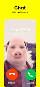 Baixar Call John Pork & Chat aplicativo para PC (emulador) - LDPlayer