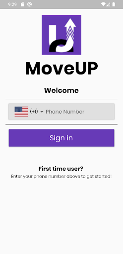 Android application MoveUP Link screenshort