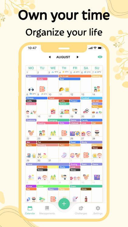 Cute Calendar Schedule Planner - 315 - (Android)