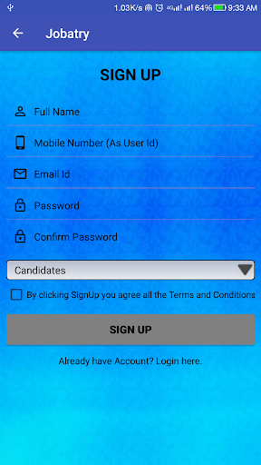 Jobatry.com Career Job Search Screen 3