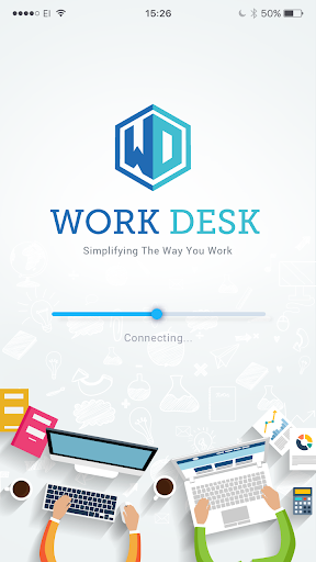 Android application Workdesk screenshort