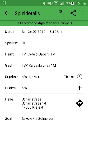 TV DJK Krefeld-Oppum Handball Screen 3