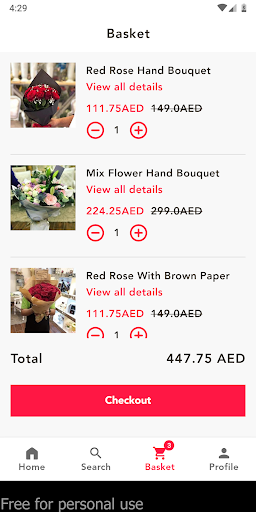 Caza Flora Flowers Screen 3