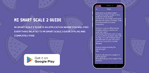 Mi Smart Scale 2 Guide Apps on Google Play