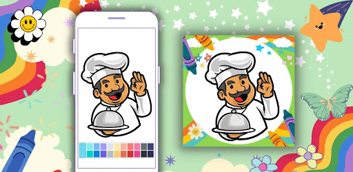 Coloring Book Chef Offline