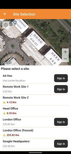 EntrySign Remote Screen 2