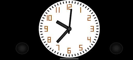 Android application Analog alarm clock hnm screenshort