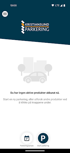 Android application Kristiansund Parkering screenshort