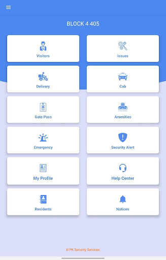 Android application EstateCarers screenshort