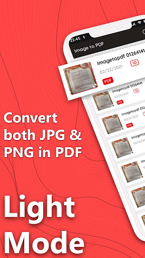 Android application PDF converter - Photo to pdf screenshort