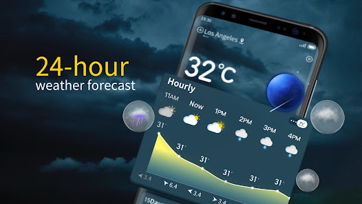 HiWeather - Accurate Local Wea 1.3.0 APK + Mod (Unlimited money) إلى عن على ذكري المظهر