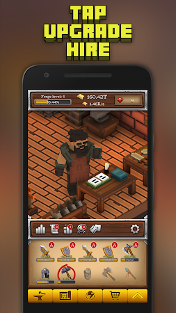 Game screenshot ForgeCraft - Crafting Tycoon apk download