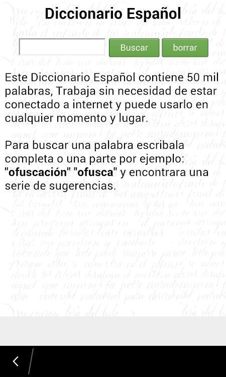 Diccionario Español - 1.0.0 - (Android)