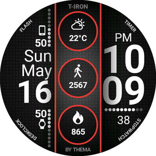 T-Iron Watch Face  Icon