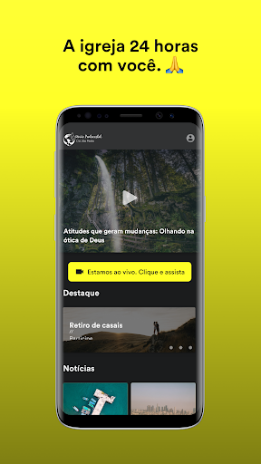 Android application União Pentecostal screenshort