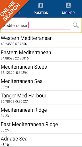 Spain Mediterranean GPS Charts Screen 2