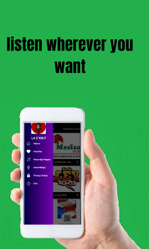 La Z 106.7 FM Radio Online Screen 2
