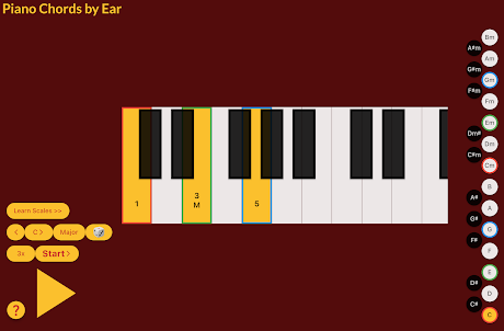 Piano Chords by Ear