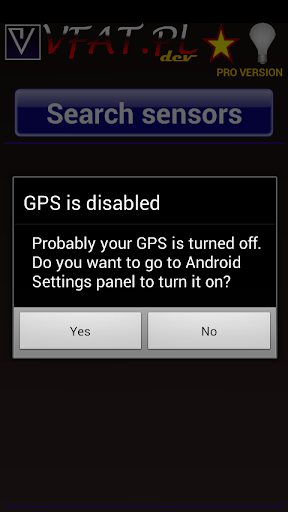 MobileSensorSeekerProfessional Screen 2
