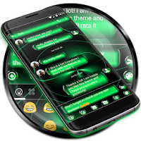 Spheres Green SMS Сообщения