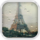 Rainy Paris Water Effect LWP icon