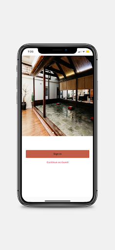 Android application Olympic Spa screenshort