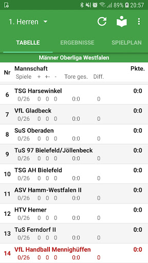 VfL Handball Mennighüffen Screenshot 1 - AppWisp.com