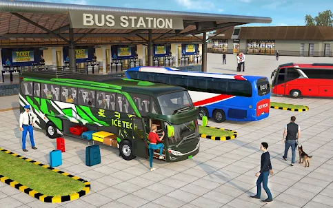 Euro Bus Game-Bus Simulator 3D