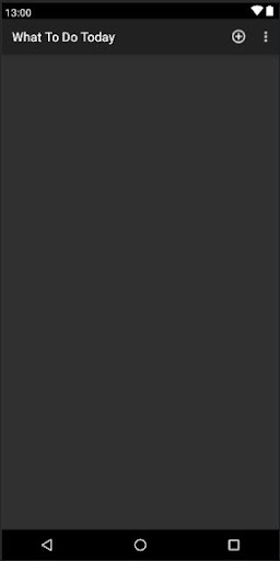 Android application To Do screenshort