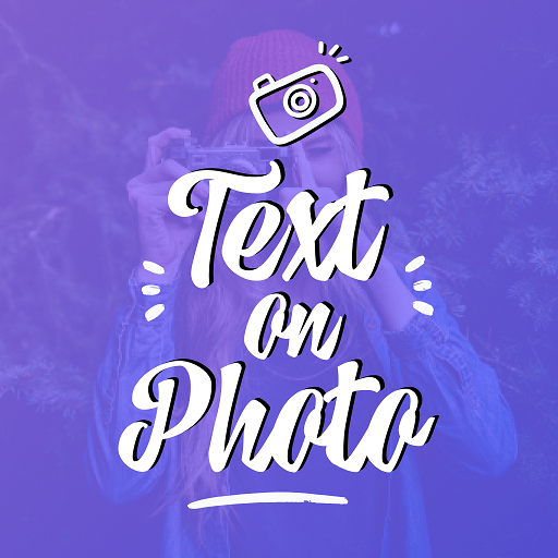 Text Photo: Text on Photo & Te  Icon