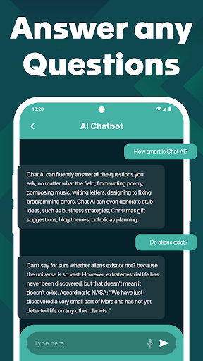 ChatAI: AI Chatbot App Gallery 1