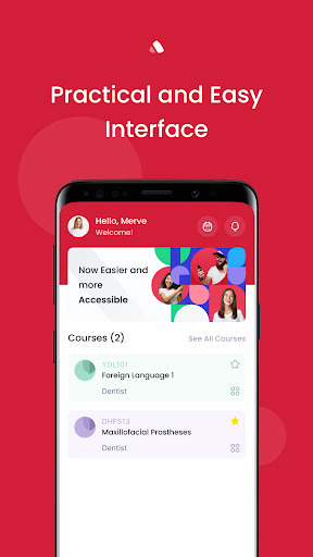Android application KSTU - Education Platform screenshort